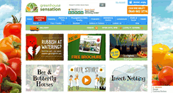 Desktop Screenshot of greenhousesensation.co.uk